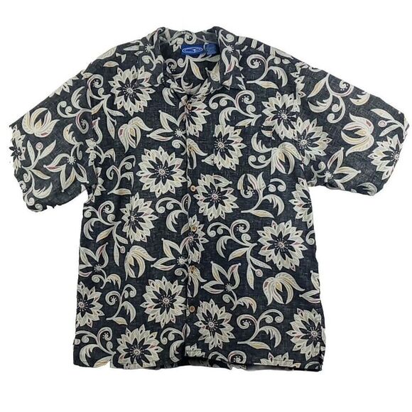OP Other - Ocean Pacific OP Hawaiian Pattern Shirt Men's Large Vintage Retro 90s  RN#87989